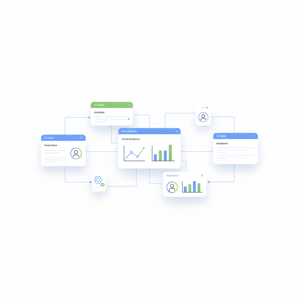 Data flow and analytics visualization