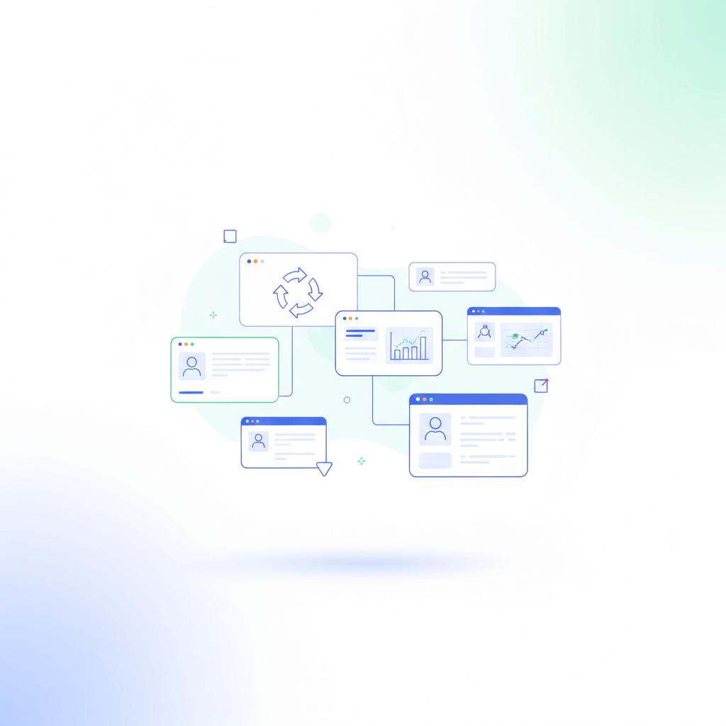 Digital interface with data visualization elements